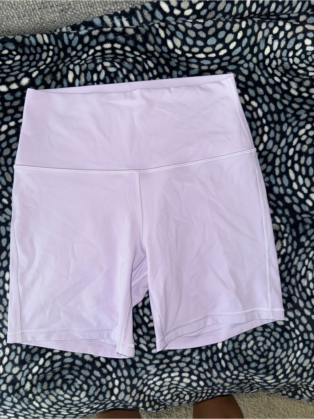 lululemon athletica Pastel Lilac High-Waist Bike Shorts